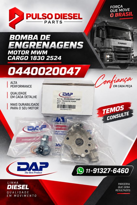 Bomba de engrenagens